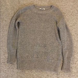 BB Dakota Gray Pullover Sweater, Size S